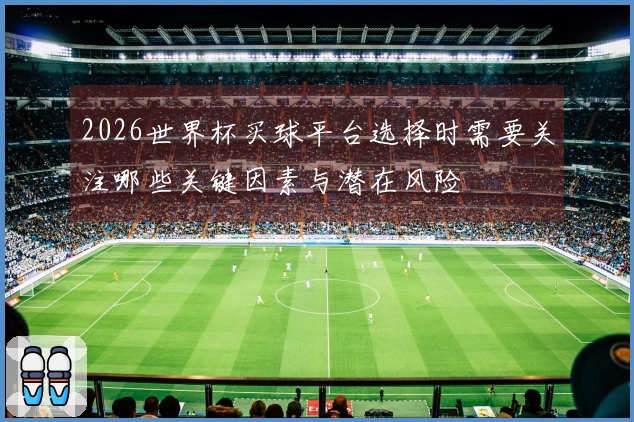 2026世界杯买球平台选择时需要关注哪些关键因素与潜在风险